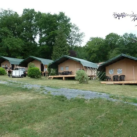 Safari Tent At Camping Le Roptai Lüks kamp alanı Rochefort